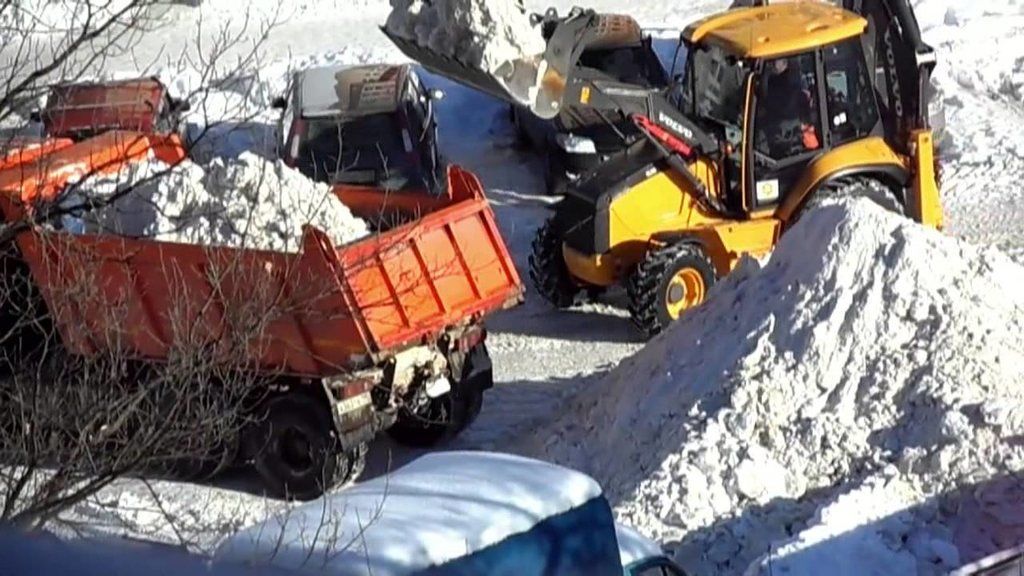 Вывоз снега с погрузкой в Ульяновске для организаций и частных лиц в октябре